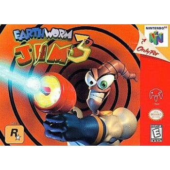 N64 Earthworm Jim 64  - Earthworm Jim 3D for Nintendo 64 - Game Only