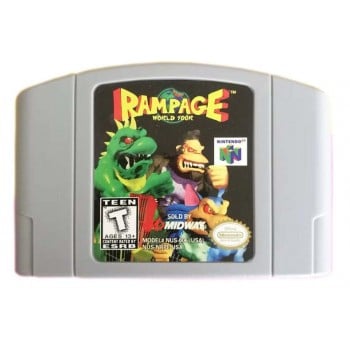 Nintendo 64 Rampage World Tour - N64 Rampage World Tour - Game Only
