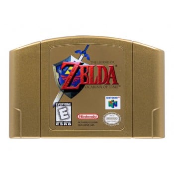 N64 The Legend of Zelda Ocarina of Time Collectors Edition Gold - Nintendo 64 - Game Only