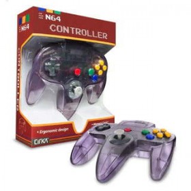 Original Nintendo 64 Controller Atomic Purple - Compatible N64 Controller Purple