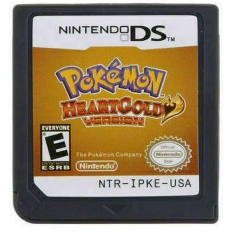 Pokemon HeartGold Version DS Game