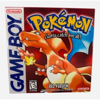 Pokemon Red Version with Box - Pokemon Red Boxed*