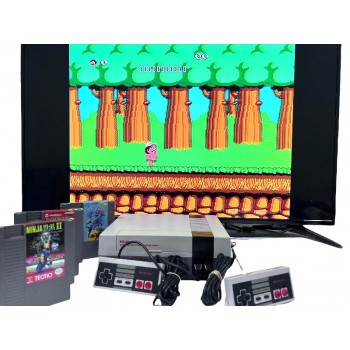 NES Console Original Nintendo Console 80s Edition - Retro NES Bundle