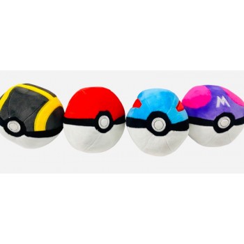 Pokeball Plush Set - Pokemon Ball Plush - Full Set