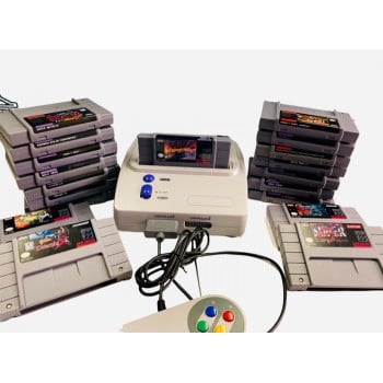 Super Nintendo Games Console - Super Nintendo Game Player Complete w/Games*