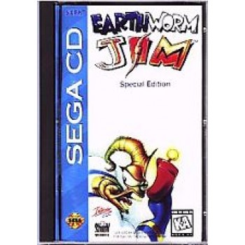 Earthworm Jim Special Edition for the Sega CD Complete with Case and Manual