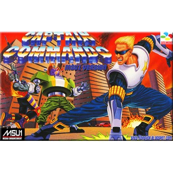 Super Nintendo Captain Commando - SNES Captain Commando - Game Only