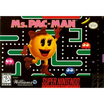 Ms. Pac-Man Super Nintendo - SNES Ms Pacman - Game Only