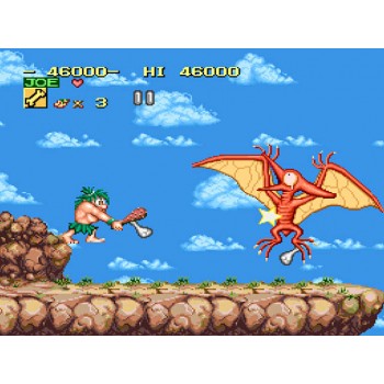 Joe and Mac SNES - Caveman Ninja Super Nintendo