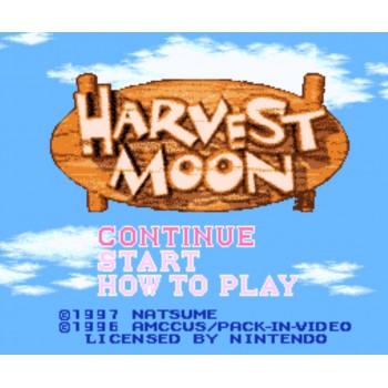 Super Nintendo Harvest Moon - SNES Harvest Moon - Game Only