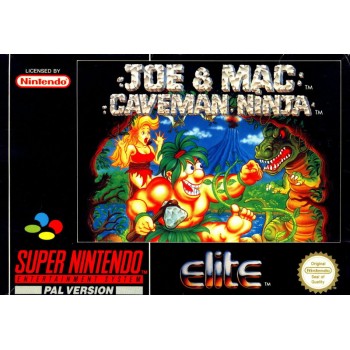 Joe and Mac Caveman Ninja Super Nintendo