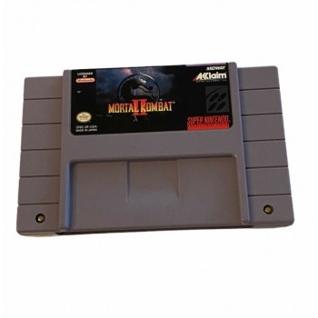 Super Nintendo Mortal Kombat II - SNES Mortal Kombat 2 - Box With Insert