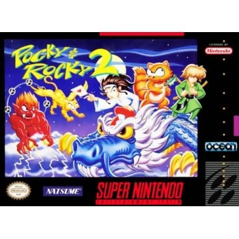 Super Nintendo Pocky and Rocky 2 - SNES - Game Only