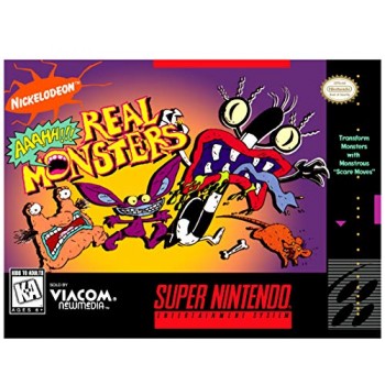 AAAHH Real Monsters Super Nintendo