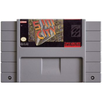 Super Nintendo Sim City - Sim City SNES - Game Only