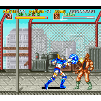 Super Nintendo Sonic Blast Man - Game Only