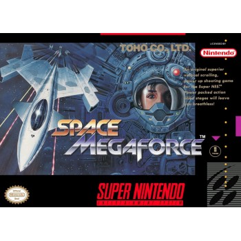 Super Nintendo Space Megaforce - SNES Space Mega Force - Game Only