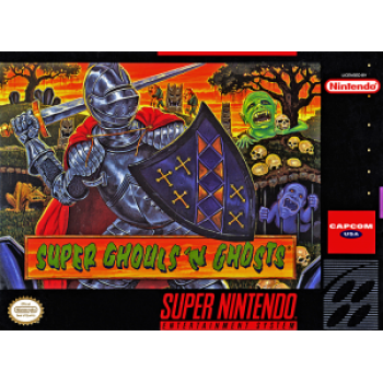 Super Ghouls 'n Ghosts Super Nintendo - SNES Super Ghouls and Ghosts