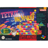 Tetris and Dr. Mario Super Nintendo - SNES Tetris and Dr. Mario (Game Only)