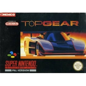 Super Nintendo Top Gear - SNES Top Gear - Game Only