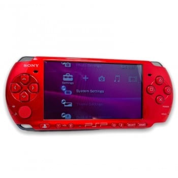 Red PSP 3000 - Radiant Red PSP 3000