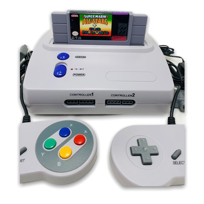 melodi fordampning Positiv Buy Super Nintendo Console Game Player - SNES Game Console for Sale.