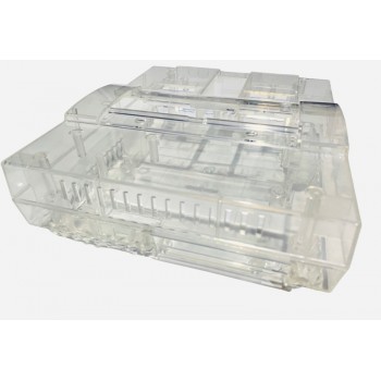 Transparent Clear Super Nintendo Shell - Replacement Clear SNES Shell Kit