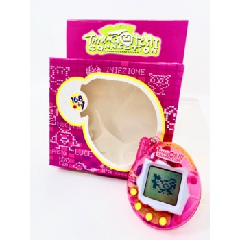 90s Tamagotchi Virtual Pet - Tamagotchi Keychain - Watermelon