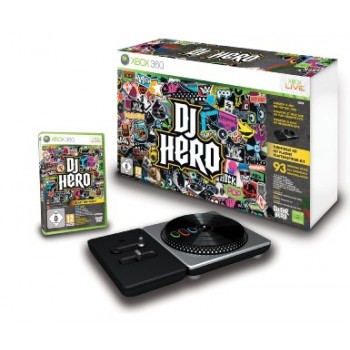 Xbox 360 DJ Hero Turntable Kit - NEW