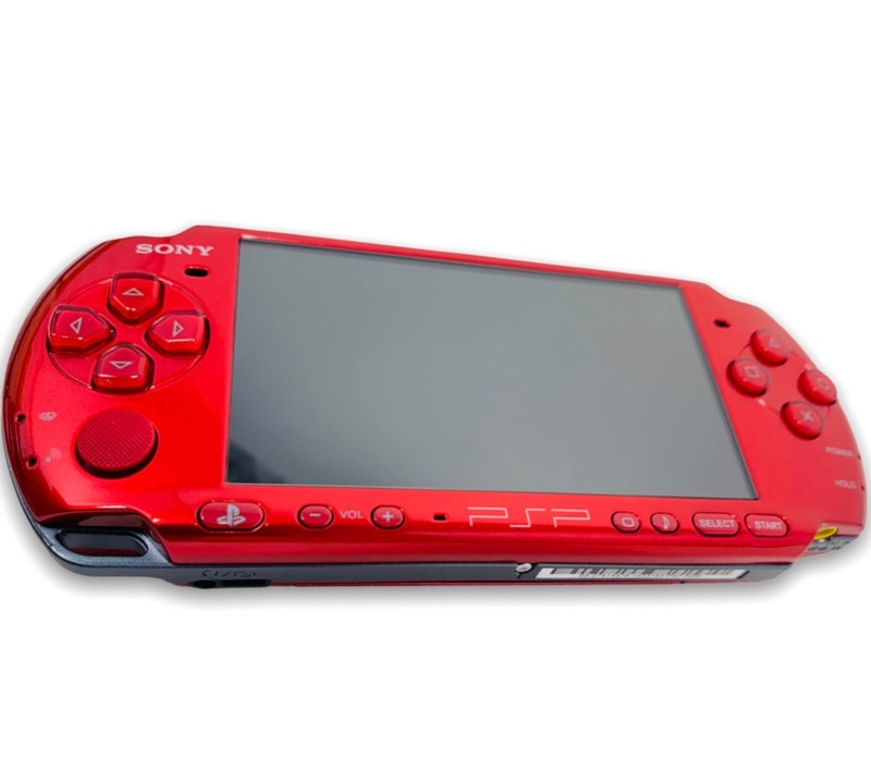 SONY PSP RADIANT RED SLIM & LITE PIÙ 5 GIOCHI - SONY PLAYSTATION